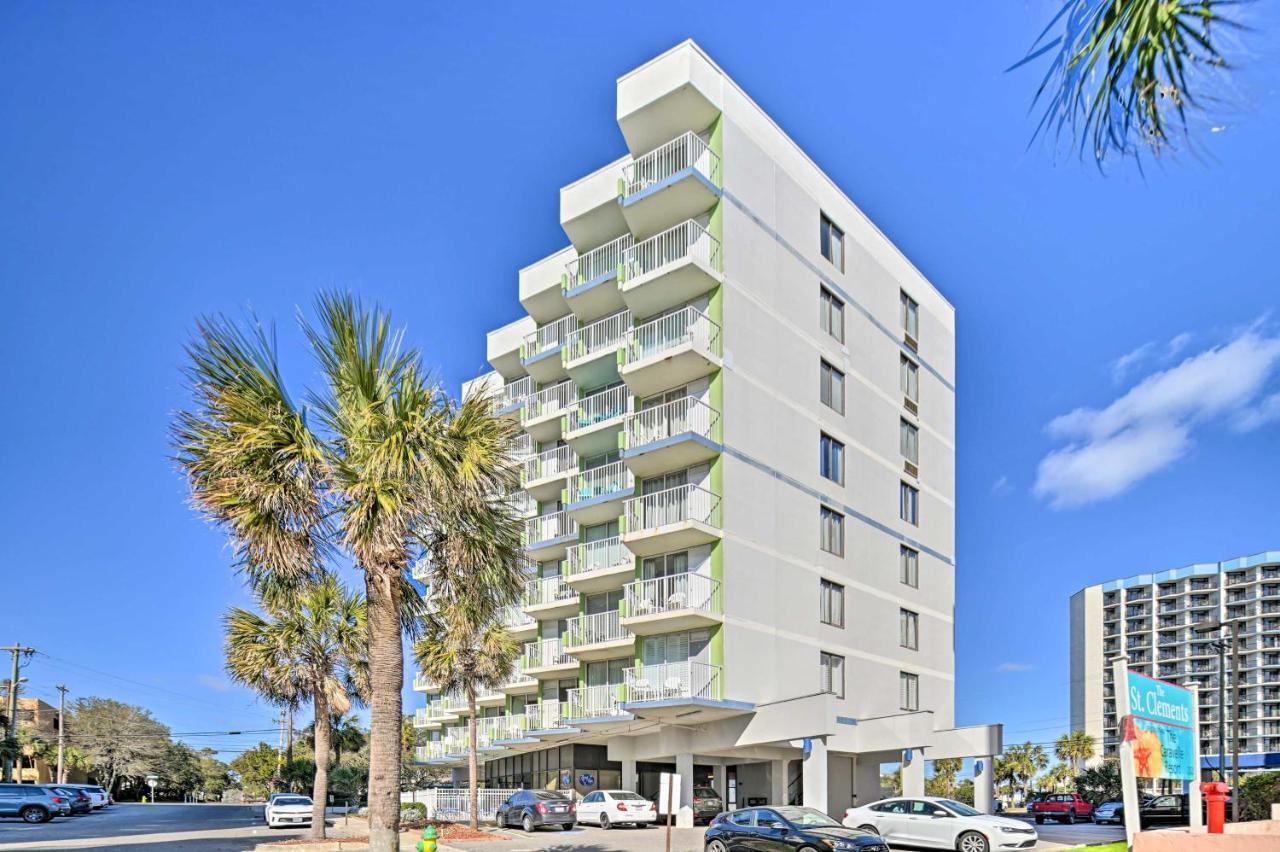 Beachfront Condo In Myrtle Beach With Pool Access Экстерьер фото