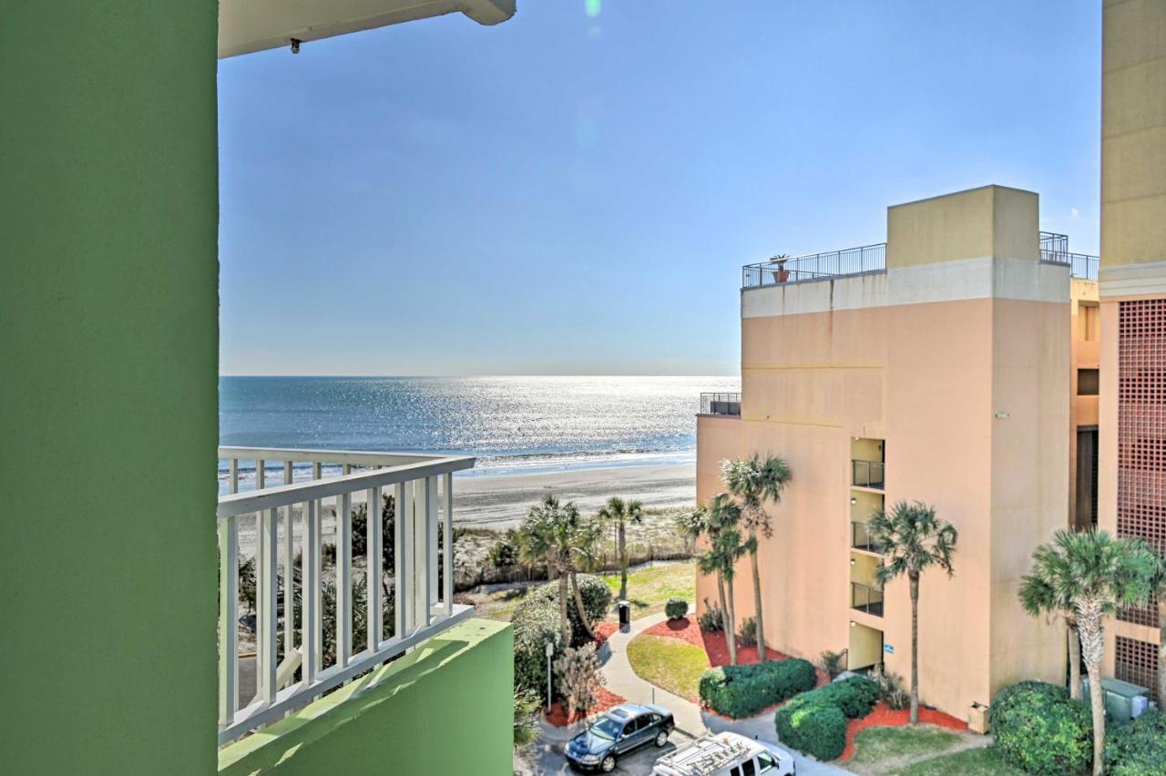 Beachfront Condo In Myrtle Beach With Pool Access Экстерьер фото
